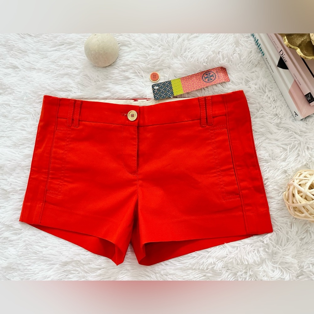 TORY BURCH NWT Bright Orange Shorts